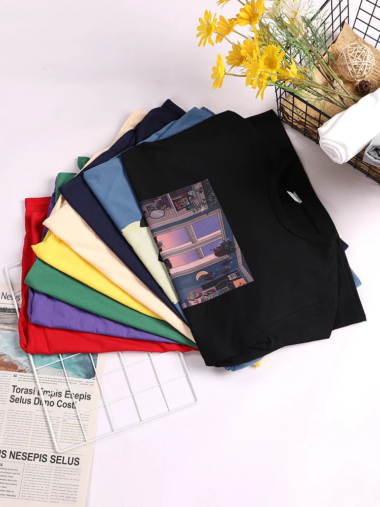 Los Angeles California The Winnerof Tournaments T-Shirt Women Summer Breathable T Shirts Street Clothes Simple Soft Short Sleeve